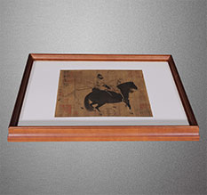 长垣书画装裱配框服务案例